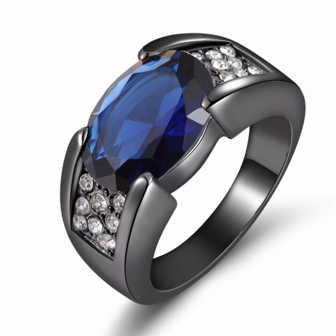 Blue Sapphire ring Jewelry gift Top 10 Best Wedding Anniversary Gift Ideas - 15