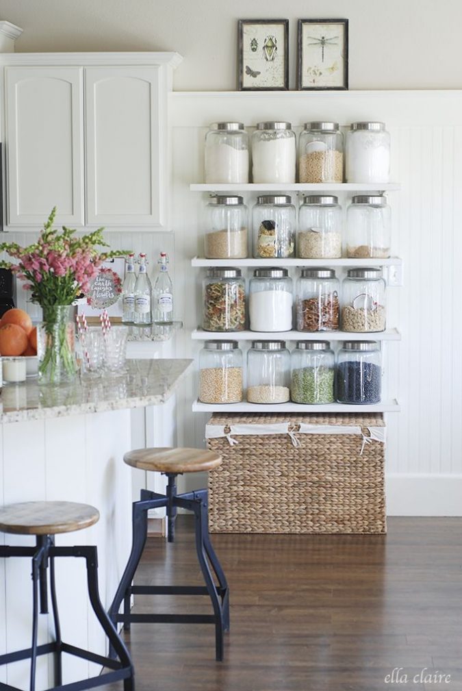 Top 6 Tips For Renovating Your Home In Limited Budget 7 Bookshelves may be reused in the kitchen to store cereal boxes Top 6 Tips For Renovating Your Home In Limited Budget - 7
