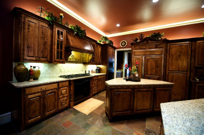 Dark colored kitchen 2 Top 10 Hottest Kitchen Design Trends - 9