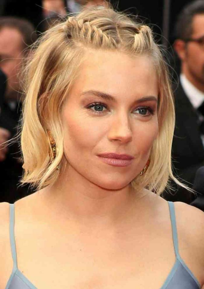 French braid bob hairstyle Top 10 Professional Hairstyles for Blonde Women - 16