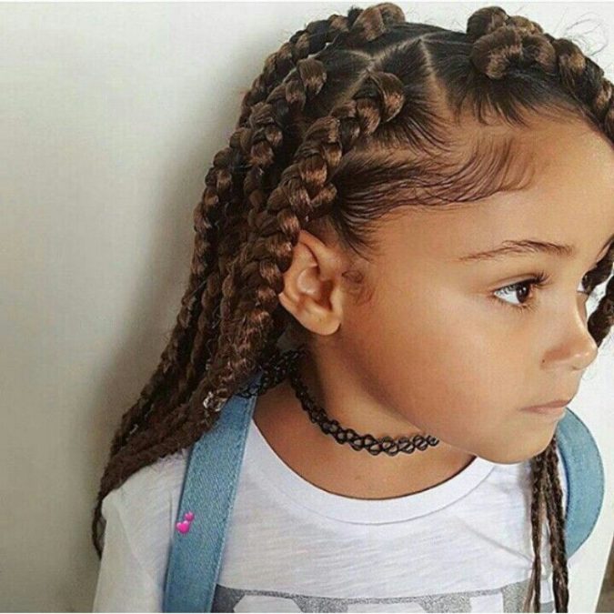 Top 10 Cutest Hairstyles for Black Girls in 2018 - Pouted ...