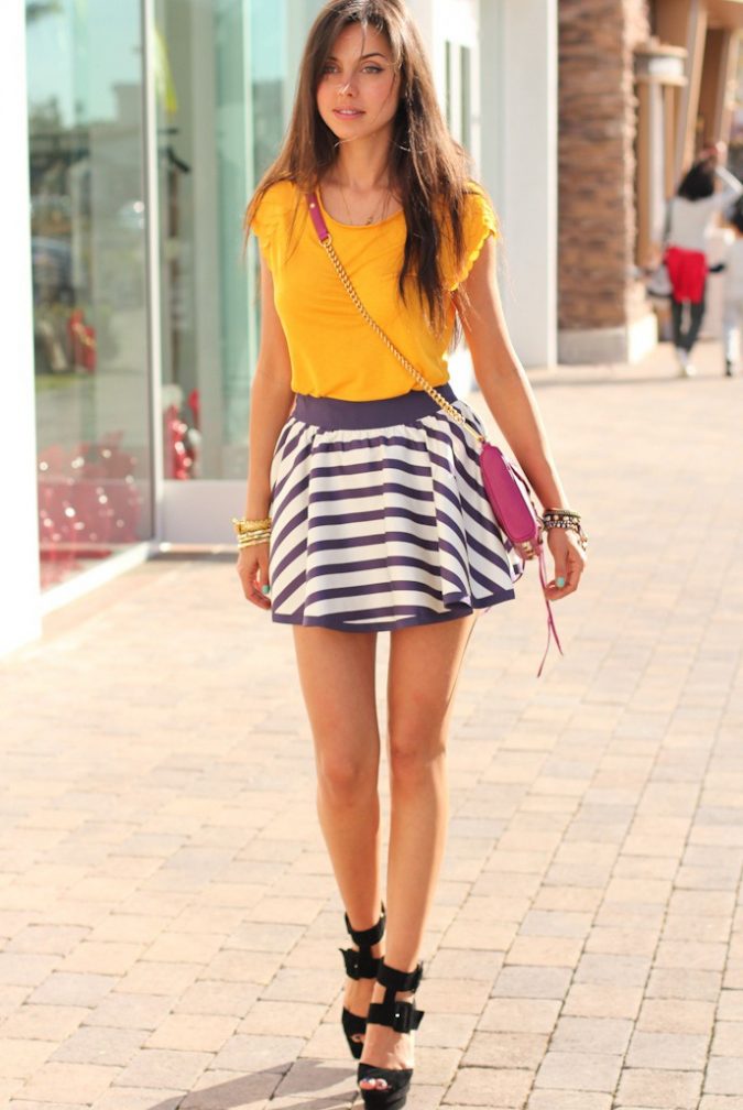 Mini-Skirt-women-summer-Outfit-675x1008 Top 10 Lovely Spring & Summer Outfit Ideas for 2022