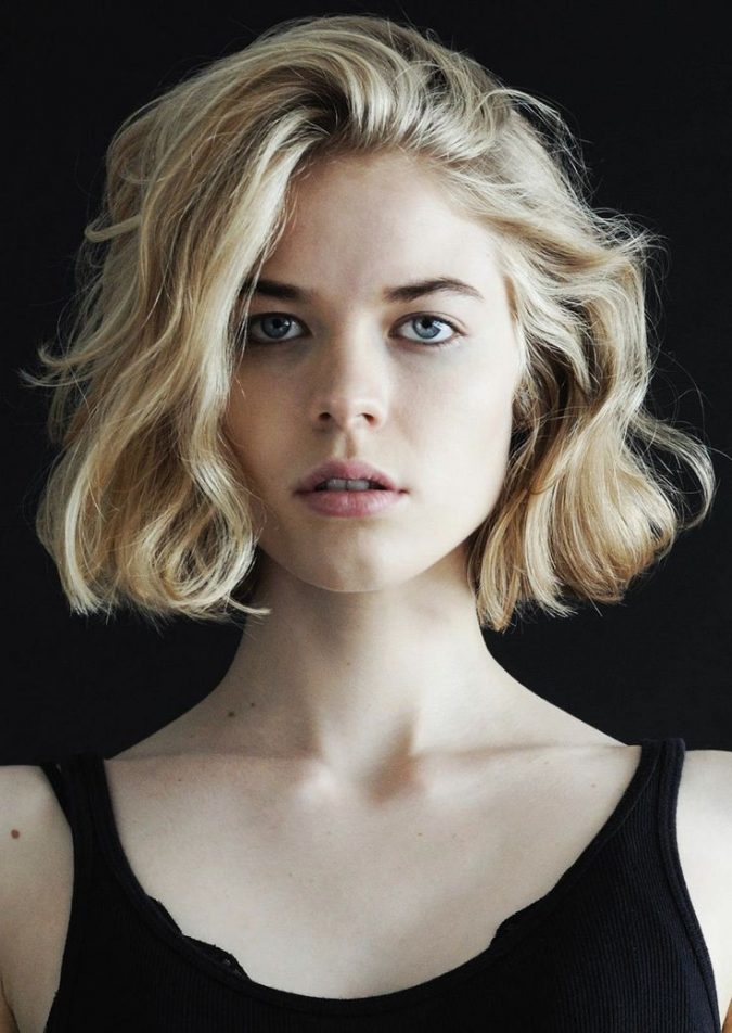 blond wavy bob short hairstyles for women Top 10 Professional Hairstyles for Blonde Women - 7