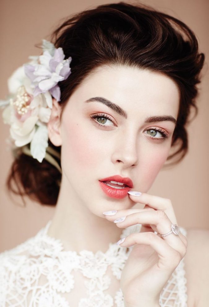 bridal-makeup-strong-brows-675x990 Top 10 Wedding Makeup Ideas for 2020 Brides