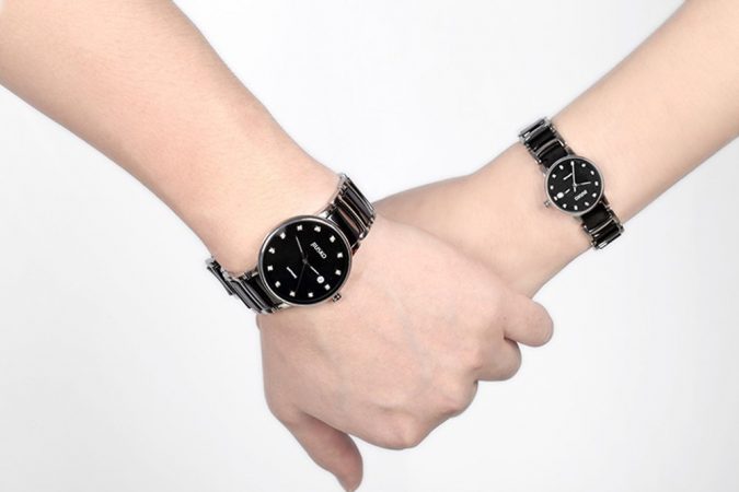 couple wrist watches gifr Top 10 Best Wedding Anniversary Gift Ideas - 12