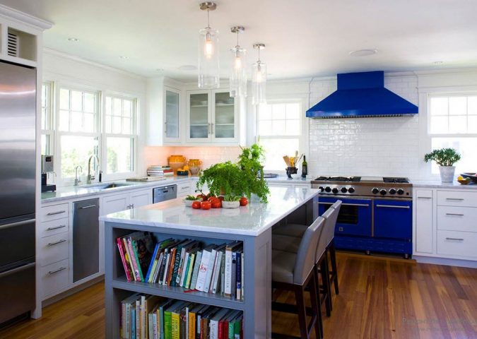 Top 10 Hottest Kitchen Design Trends 3 kitchen with Colorful appliances Top 10 Hottest Kitchen Design Trends - 3