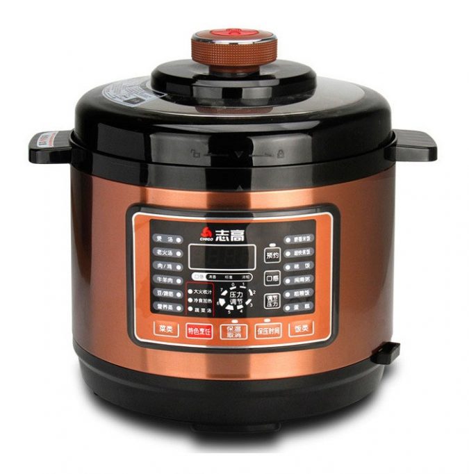 Top 10 Hottest Kitchen Design Trends 16 orange Instant pot kitchenware Top 10 Hottest Kitchen Design Trends - 16