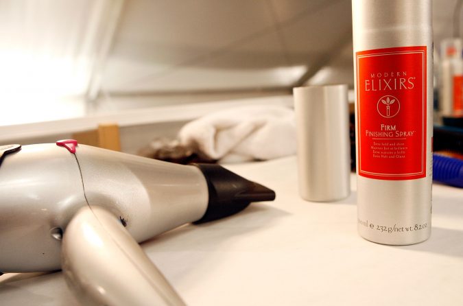 Top 10 Tricks to Remove Makeup Stains from Clothes Easily 8 stain removing with hairspray Top 10 Tricks to Remove Makeup Stains from Clothes Easily - 8
