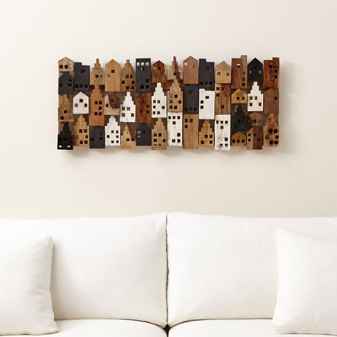 Top 10 Best Wedding Anniversary Gift Ideas 20 village rectangular wall art Top 10 Best Wedding Anniversary Gift Ideas - 20