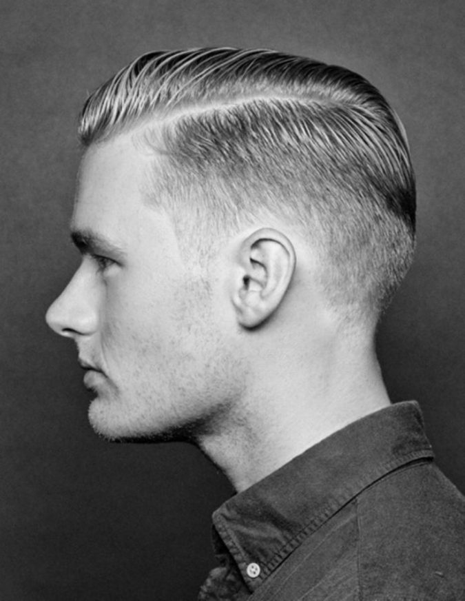 undercut hairstyle vintage