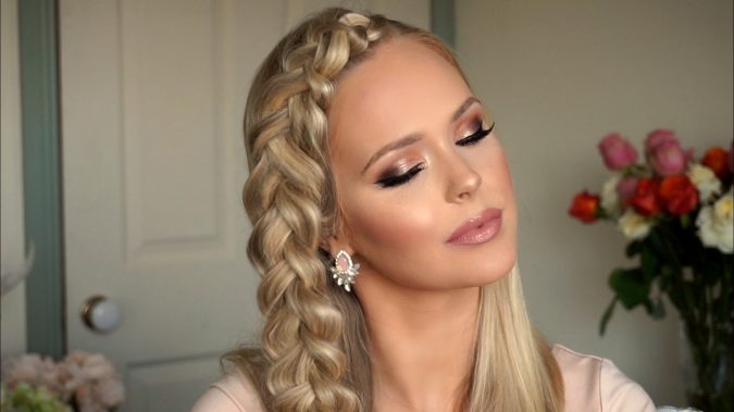 Top 10 Wedding Makeup Ideas for Brides 15 wedding makeup Bronze smokey eyes Top 10 Wedding Makeup Ideas for Brides - 15