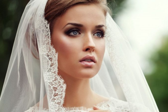 wedding makeup nude lip Top 10 Wedding Makeup Ideas for Brides - 12