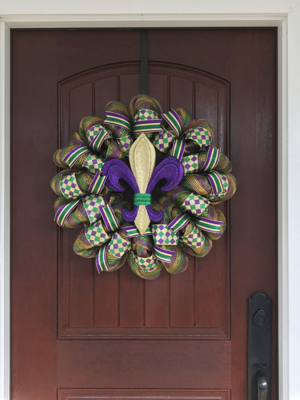 word-image-14 Fat Tuesday is Coming! 11 Classy Mardis Gras Wreaths for Your Front Door