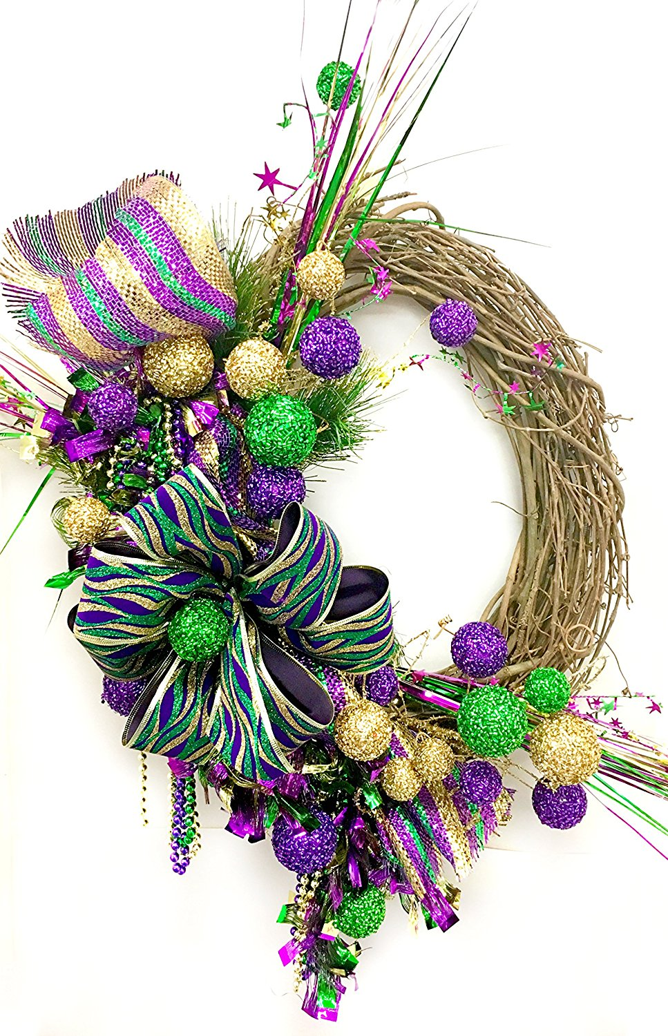 word image 8 Fat Tuesday is Coming! 11 Classy Mardis Gras Wreaths for Your Front Door - 10