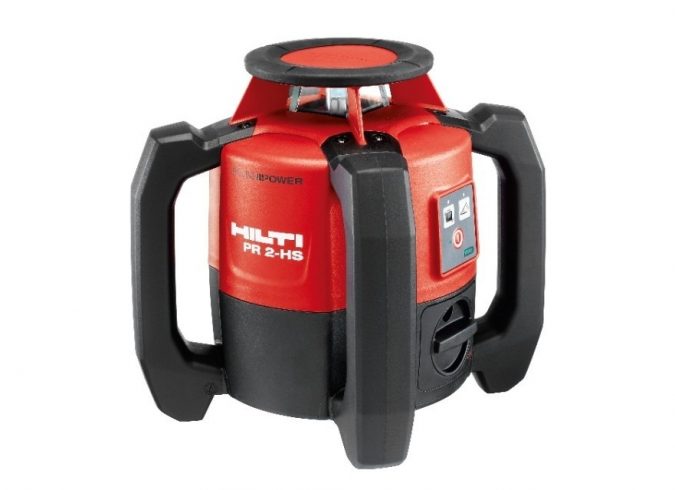 6.-Hilti-PR-2-HS-Rotating-Laser-675x490 Top 10 Best Construction Tools List in 2020 ... [with pictures]