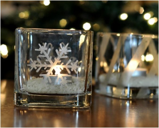 Glass Etched Votive Candle Holders Top 10 Ideas To Make Your Home Look Magical and Enjoyable For Holidays - 12
