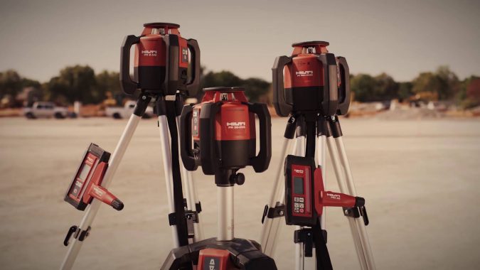 Hilti-PR-2-HS-Rotating-Laser-675x380 Top 10 Best Construction Tools List in 2018 ... [with pictures]