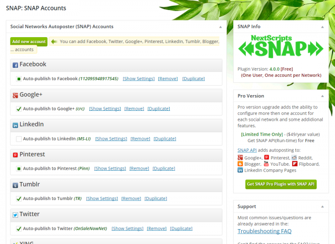 Top 10 Best Social Auto Post Scripts 2 Nextscripts social autopost scripts Top 10 Best Social Auto Post Scripts - 2