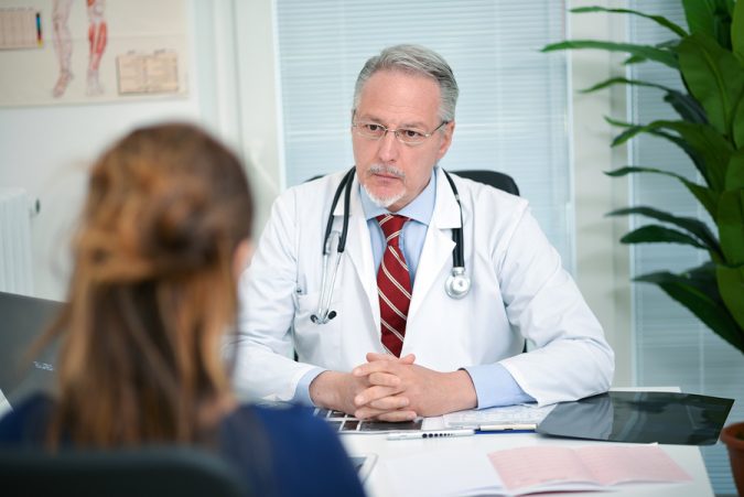 doctor listening to a patient woman Symptoms and Consequences of Having Low Levels of Estrogen and Progesterone - 6