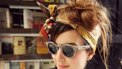 7 Trendy Ways To Wear Headscarves That are Creative 65 funky bow hair scarf 2 7 Trendy Ways To Wear Headscarves That are Creative - Women Fashion 44