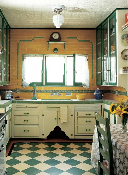 kitchen-checkered-floor Top 10 Innovative Flooring For Your New House