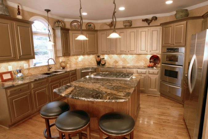 kitchen with Faux Finishes 10 Outdated Kitchen Trends to Avoid - 19