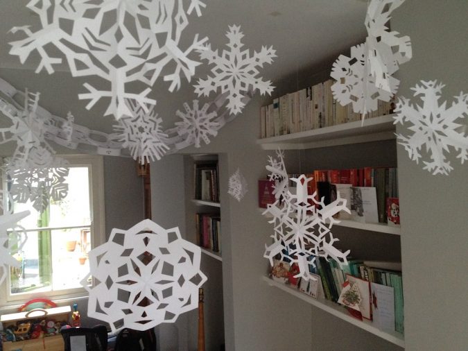 snowflakes Top 10 Ideas To Make Your Home Look Magical and Enjoyable For Holidays - 7