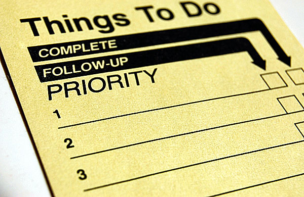 priority_to-do-list 12 Tips To Prevent Job Search Depression