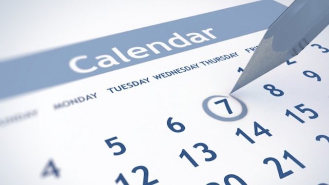 2015 2016 calendar 7 Ideas for Improving Your Productivity In College - 3