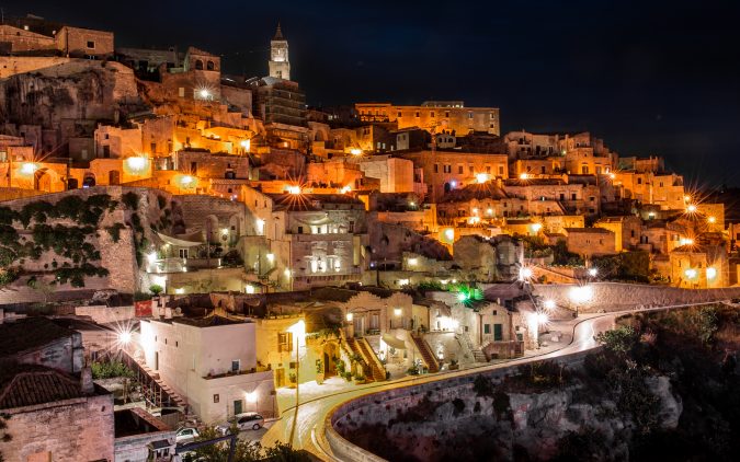 Best 5 Italy's Hidden Destinations 4 Italy Houses Roads Matera Basilicata Night Street 522330 3840x2400 Best 5 Italy's Hidden Destinations - 4