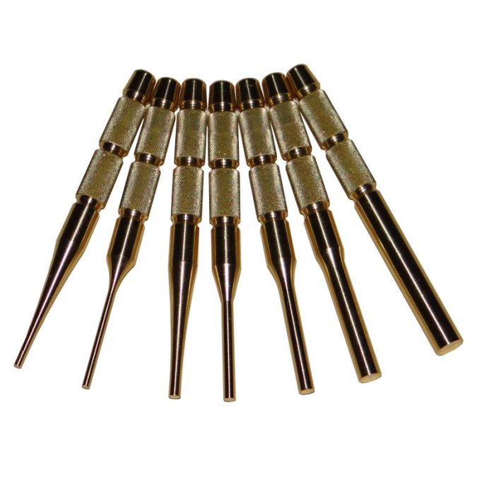 Punch set made from brass 5 Essential Gunsmithing Tools That You Need to Have - 3