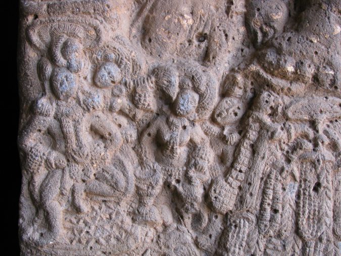 Stone carvings at Bhaje caves 10 Charming Sites to Visit in Lonavala, India - 20