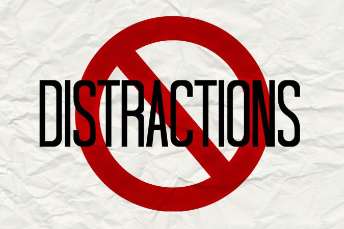 no distractions 7 Ideas for Improving Your Productivity In College - 4