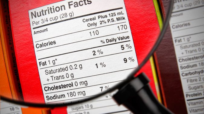 Read nutrition facts on food labels 2 10 Things to Consider Before Buying Food for Your Family - 9