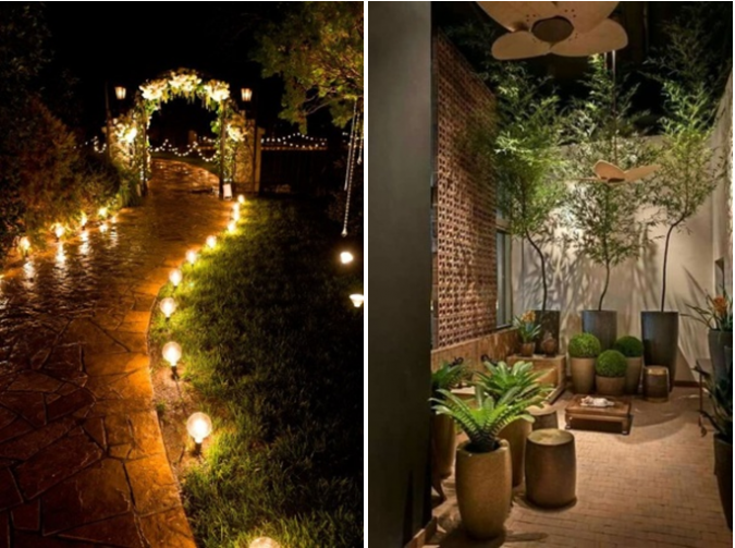 home gardens lighting 2 10 Garden Trends around the World that You Haven't Heard of - 15