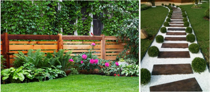 home gardens wooden decorations 10 Garden Trends around the World that You Haven't Heard of - 10