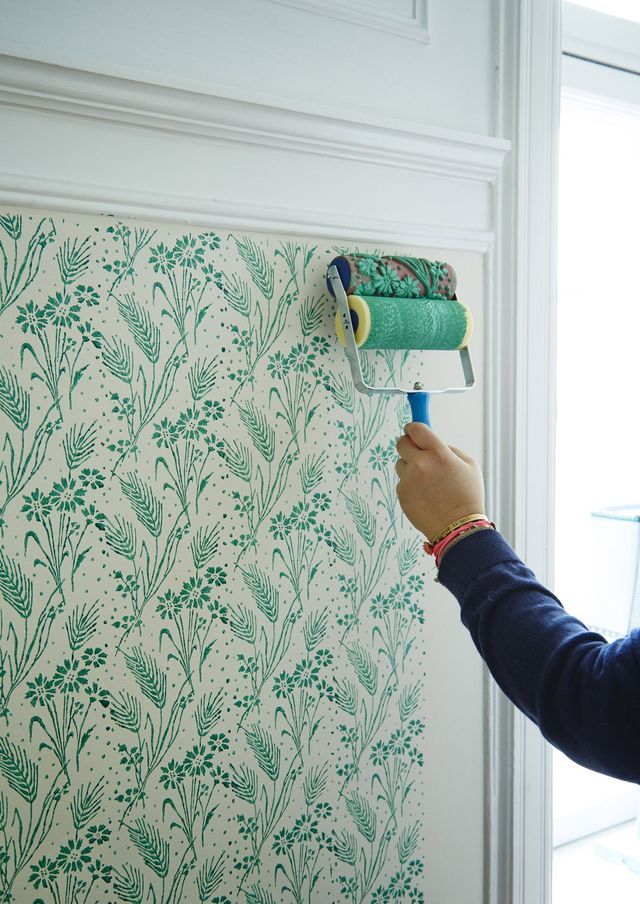 painting patterned wall 10 Awesome Decor Ideas to Borrow from Pinterest Influencers - 10