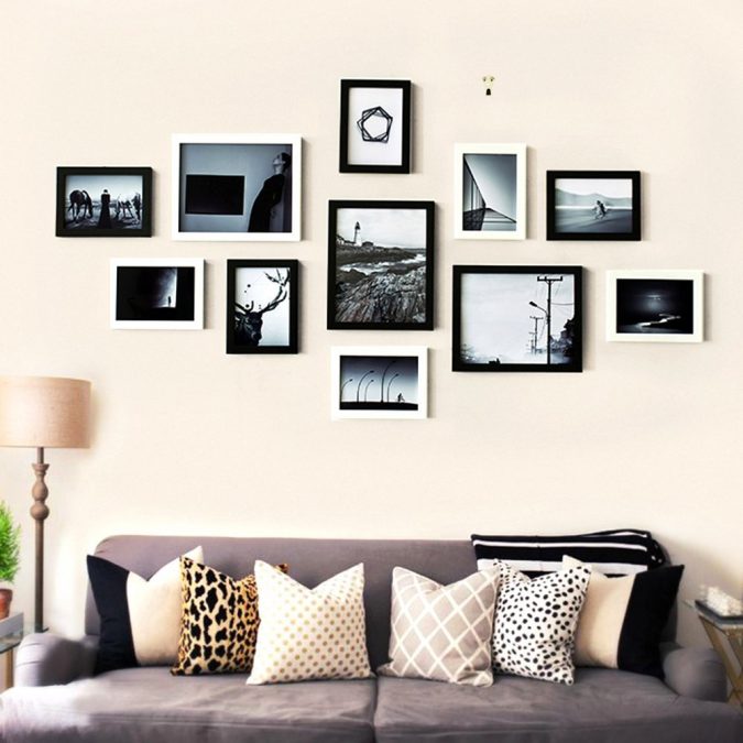 photo frames home decoration 10 Awesome Decor Ideas to Borrow from Pinterest Influencers - 15