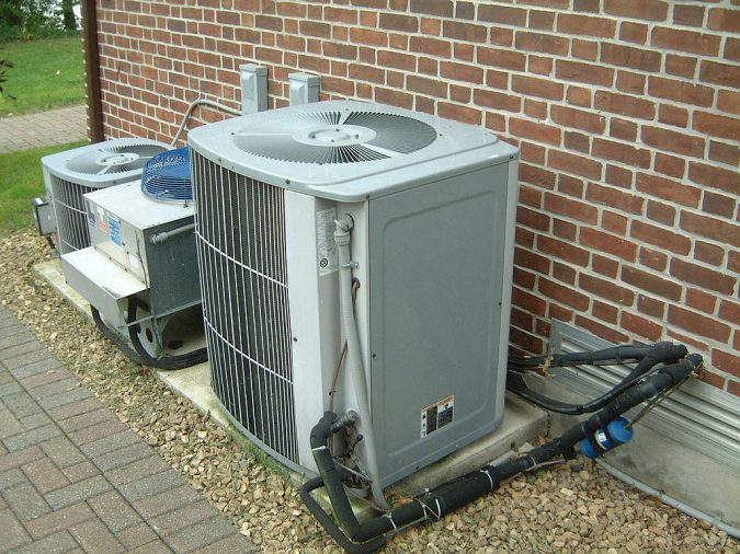 Air-Conditioner-Condensate-Drain-Line-675x506 Fast Repairs for Leaking Central Air Conditioning Systems