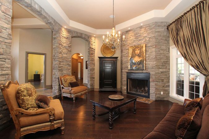 Dark-Wood-Floors-living-room-home-decoration-675x450 10 Wood Floors Design Ideas for Living Rooms