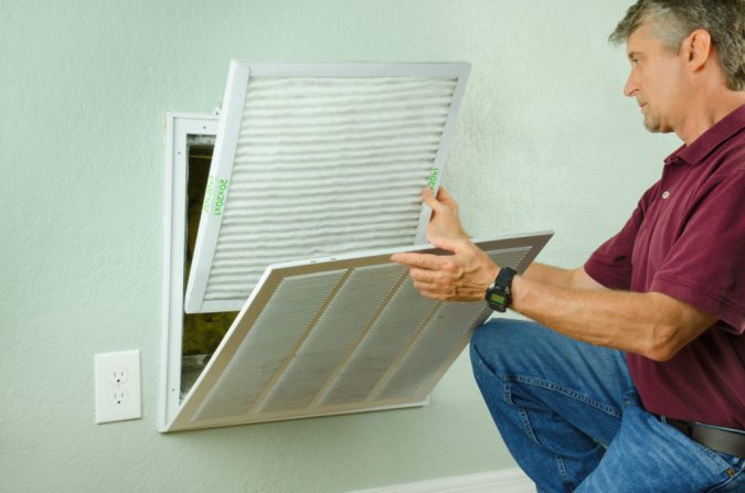 air conditioner filter replacement technician maintenance Fast Repairs for Leaking Central Air Conditioning Systems - 10