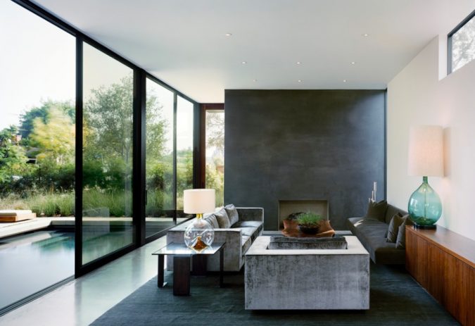 How to Prep Your Home for a Sale? 3 modern home living room large modern windows How to Prep Your Home for a Sale? - 3