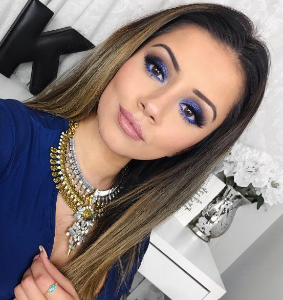 prom makeup blue Top 10 Most Creative Prom Makeup Ideas That Are Trending - 3