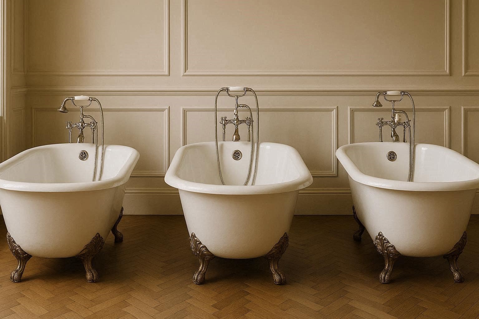 Best Trendy 15 Magnificent & Dazzling Bathtub Designs 8 Clawfoot Vintage Bathtubs for Classic Timeless Beauty Best Trendy 15 Magnificent & Dazzling Bathtub Designs - 8