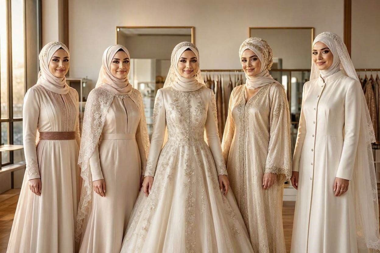 15 Fabulous Wedding Dresses for Muslim Brides 2 Finding the Perfect Muslim Wedding Dress 15 Fabulous Wedding Dresses for Muslim Brides - 2
