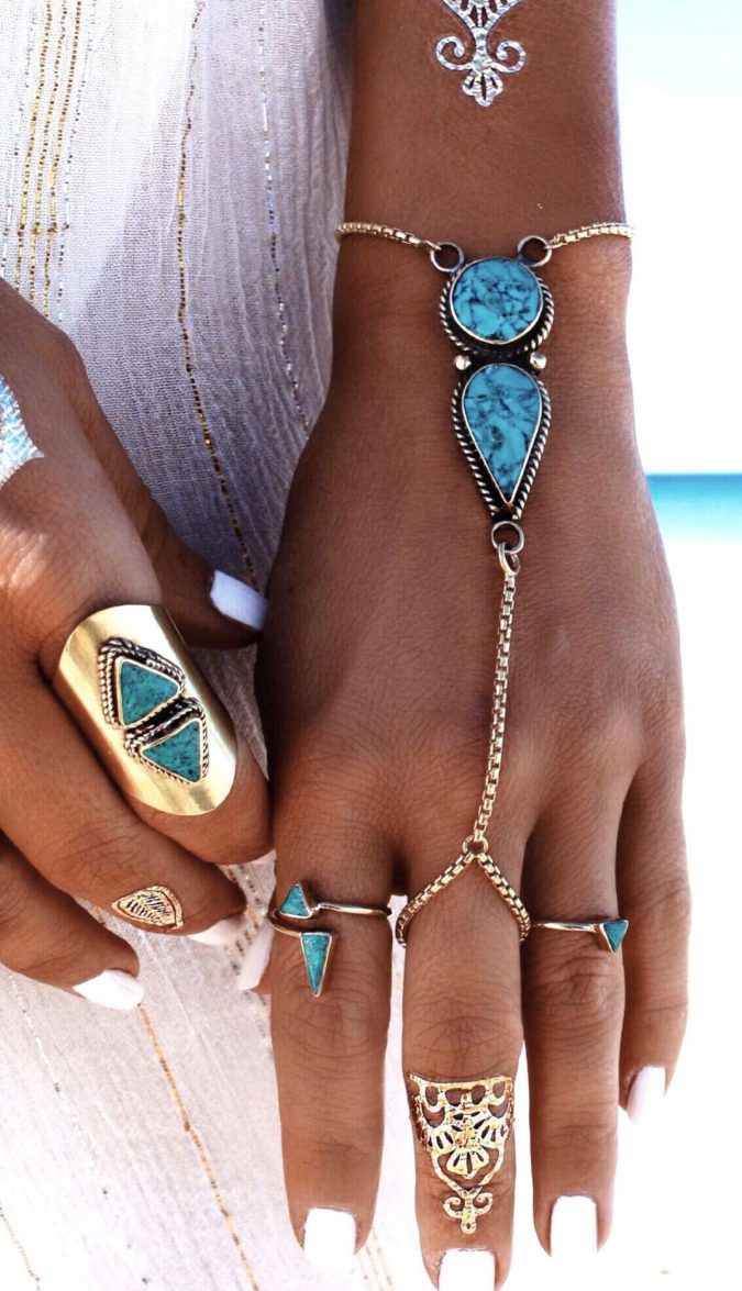 Summer-Jewelry-Boho-Turquoise-675x1175 Top 5 Hottest Summer Jewelry Trends