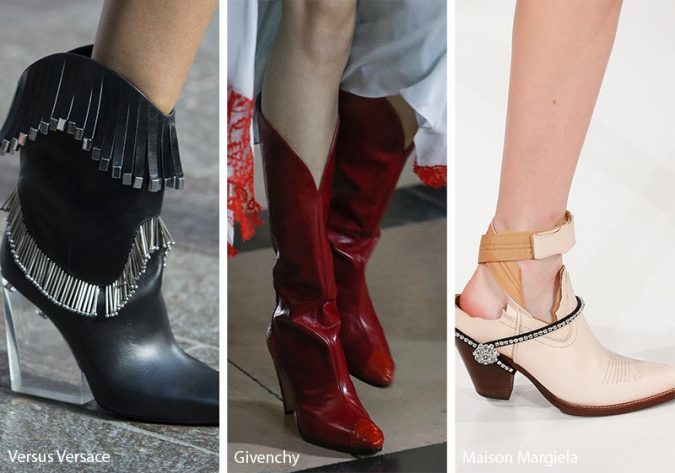 spring summer 2018 shoes trends cowboy boots 15 Biggest Summer Fashion Trends We Are Obsessed with - 36