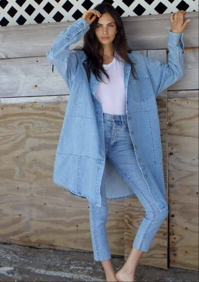 15 Biggest Summer Fashion Trends We Are Obsessed with 22 summer fashion 2018 denim on denim style 2 15 Biggest Summer Fashion Trends We Are Obsessed with - 22