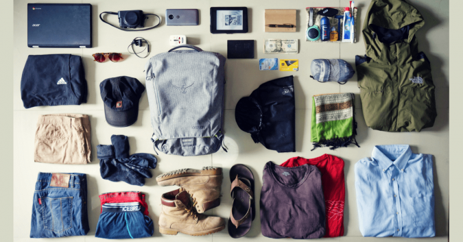 travel packing Less Clothing 10 Packing Essentials Tips for Your Next Adventure Holiday - 1