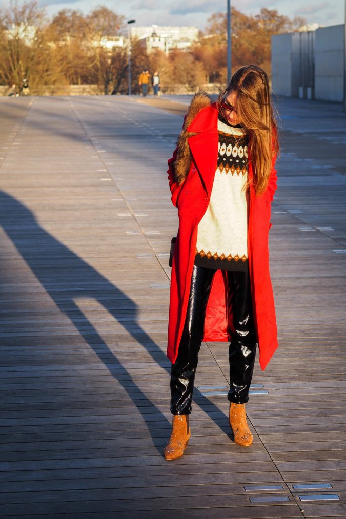 winter look outfit redvinyl rosesinparis blog 80+ Elegant Fall & Winter Outfit Ideas - 26